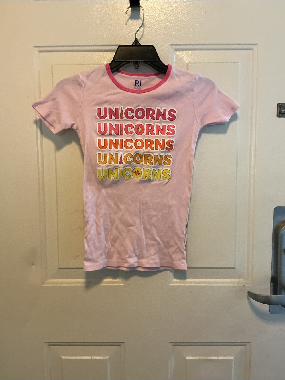 PJ Pink Unicorns Short-Sleeve Tee for Kids